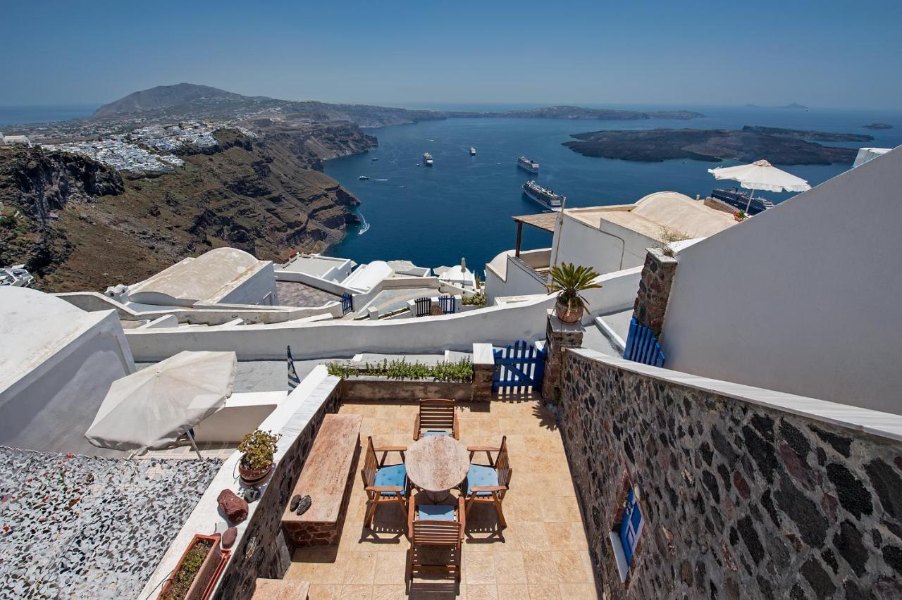 Santorini Folia Bianca Lägenhet Imerovigli  Exteriör bild
