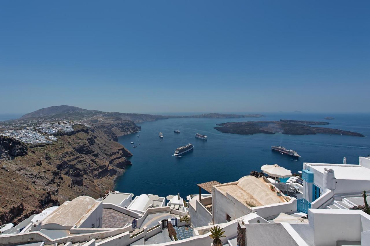 Santorini Folia Bianca Lägenhet Imerovigli  Exteriör bild