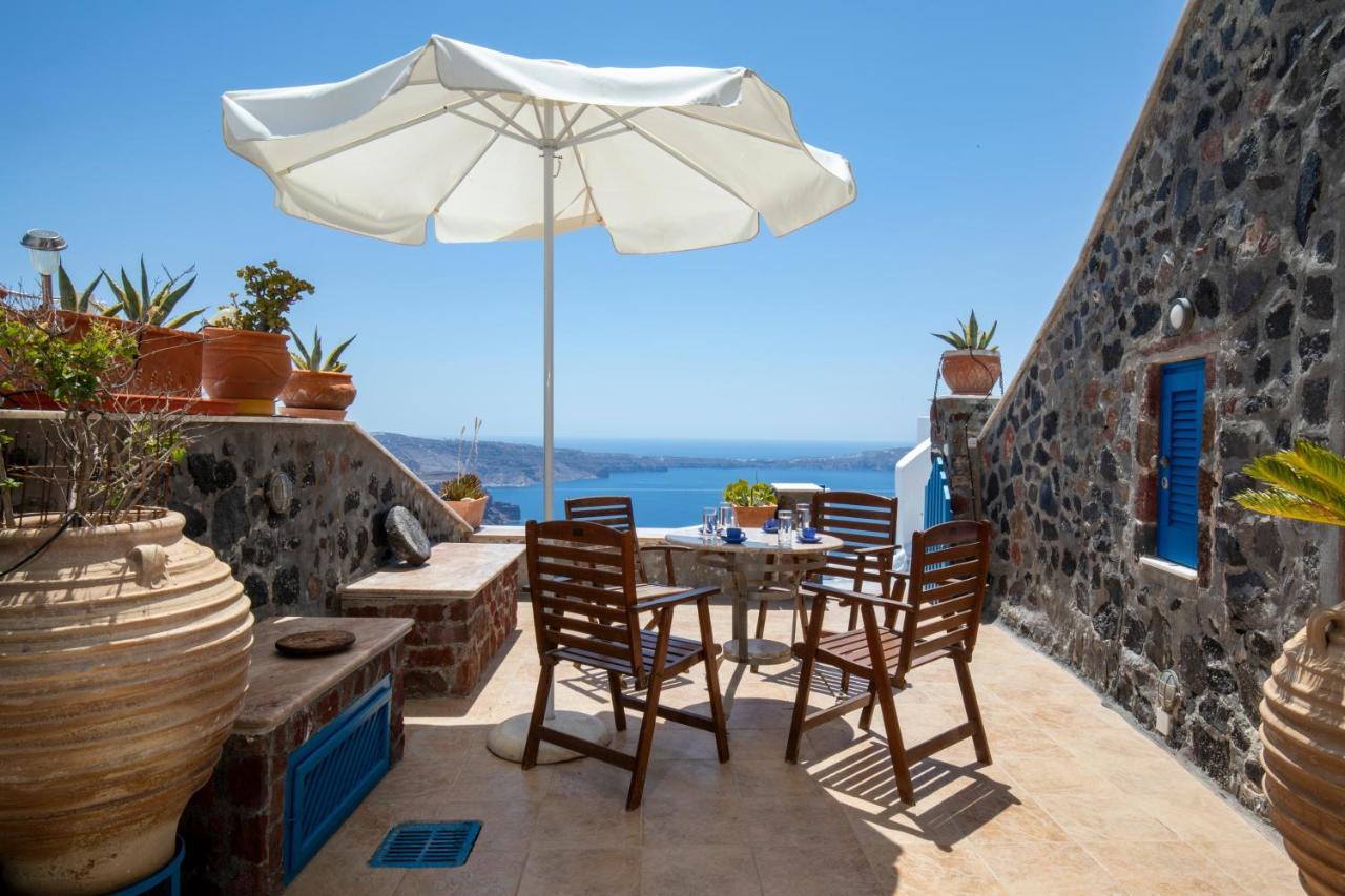 Santorini Folia Bianca Lägenhet Imerovigli  Exteriör bild