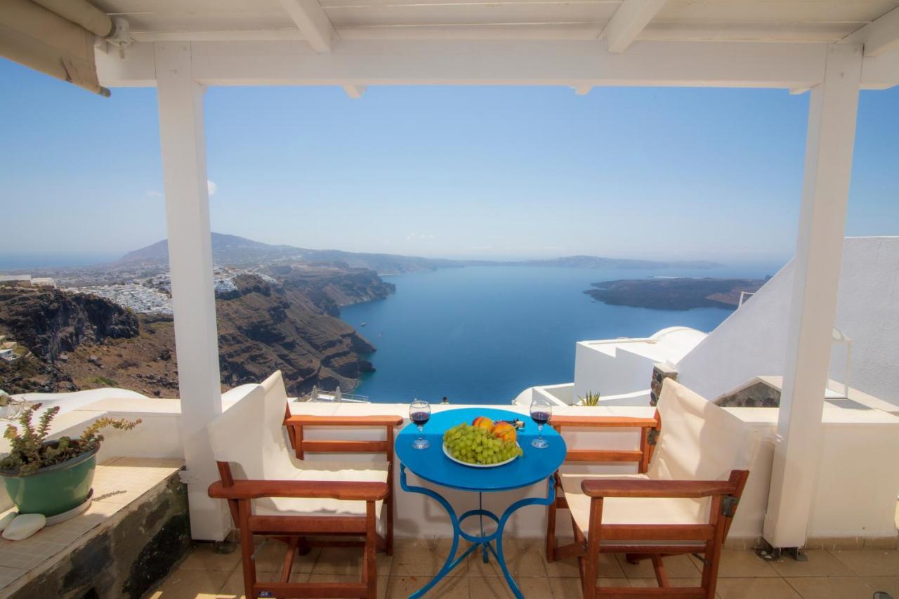 Santorini Folia Bianca Lägenhet Imerovigli  Exteriör bild